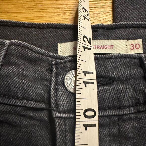 Levi’s wedgie straight jeans button fly 30 - Picture 9 of 10